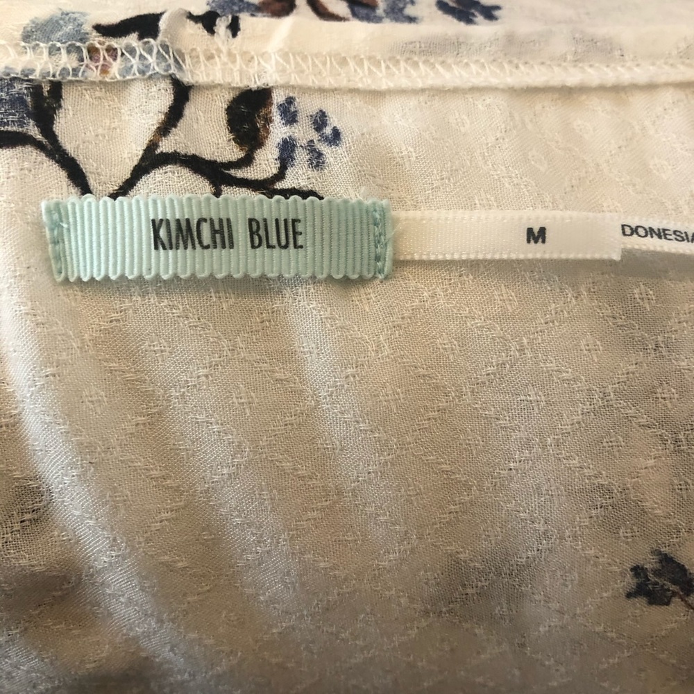 Urban Outfitters Kimchi Blue Floral Blouse - Picture 5 of 5